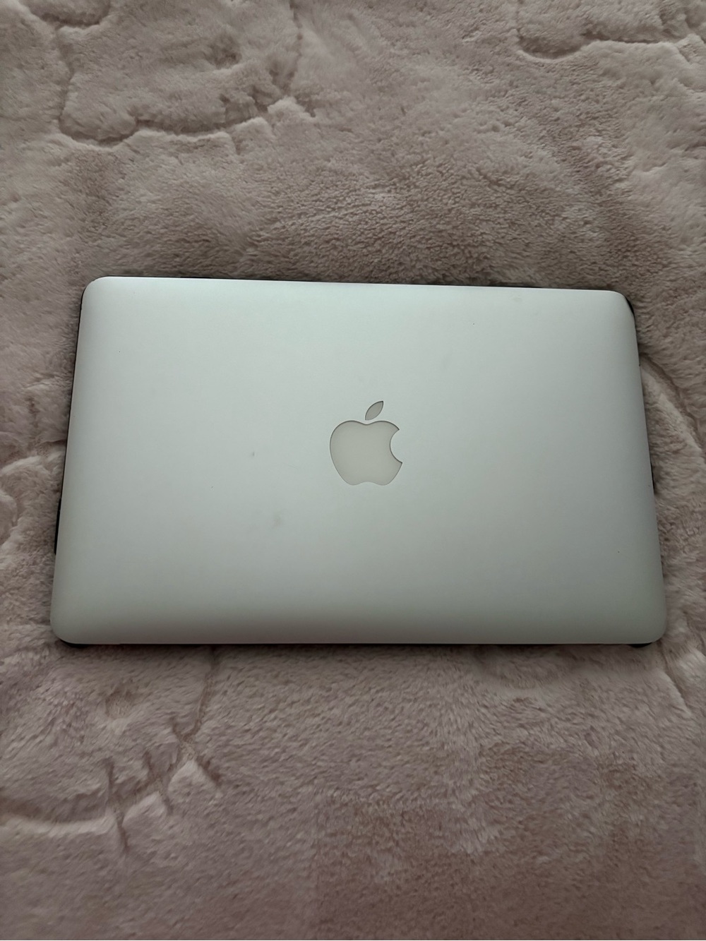 Apple MacBook Top-View Aluminum Laptop in Silver